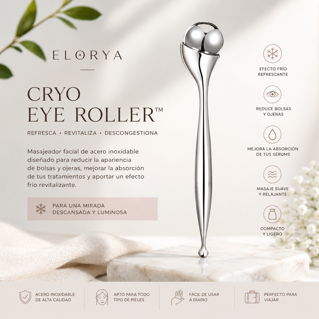 ELORYYA Cryo Eye Roller™